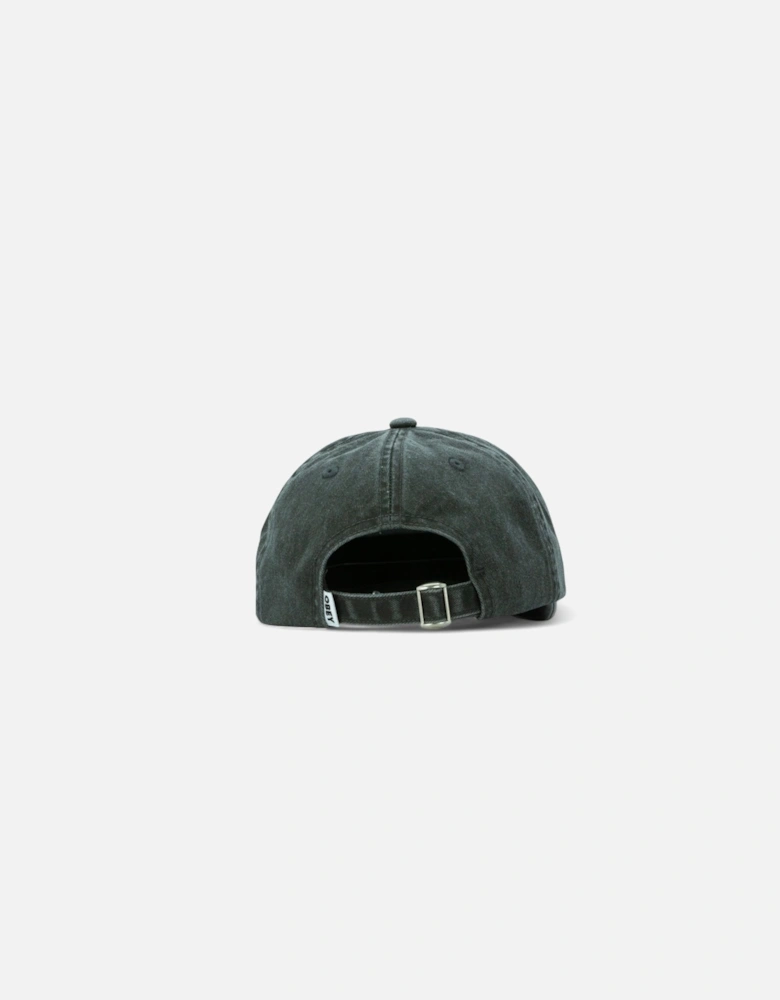 Pigment Bold 6 Panel Snapback Cap - Pigment Black