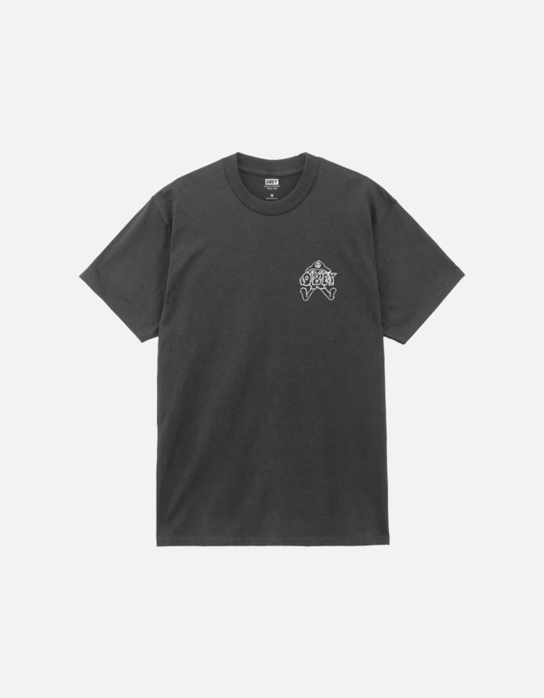 Peace Troll T-Shirt - Vintage Black