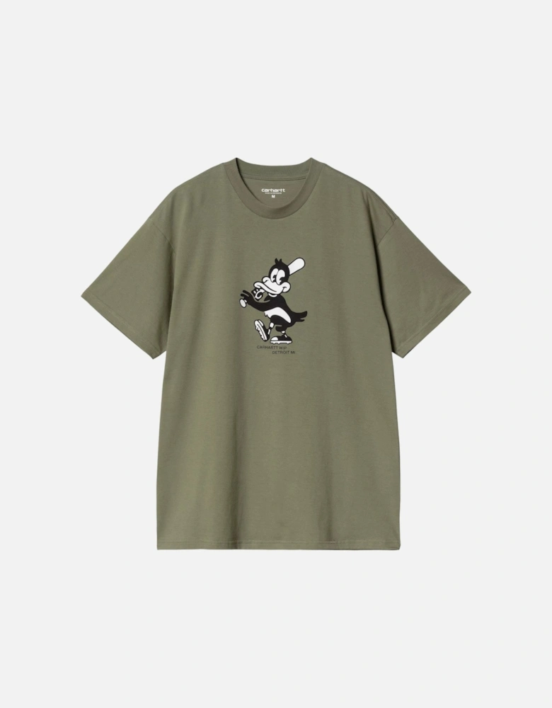 Home Run T-Shirt - Dollar Green
