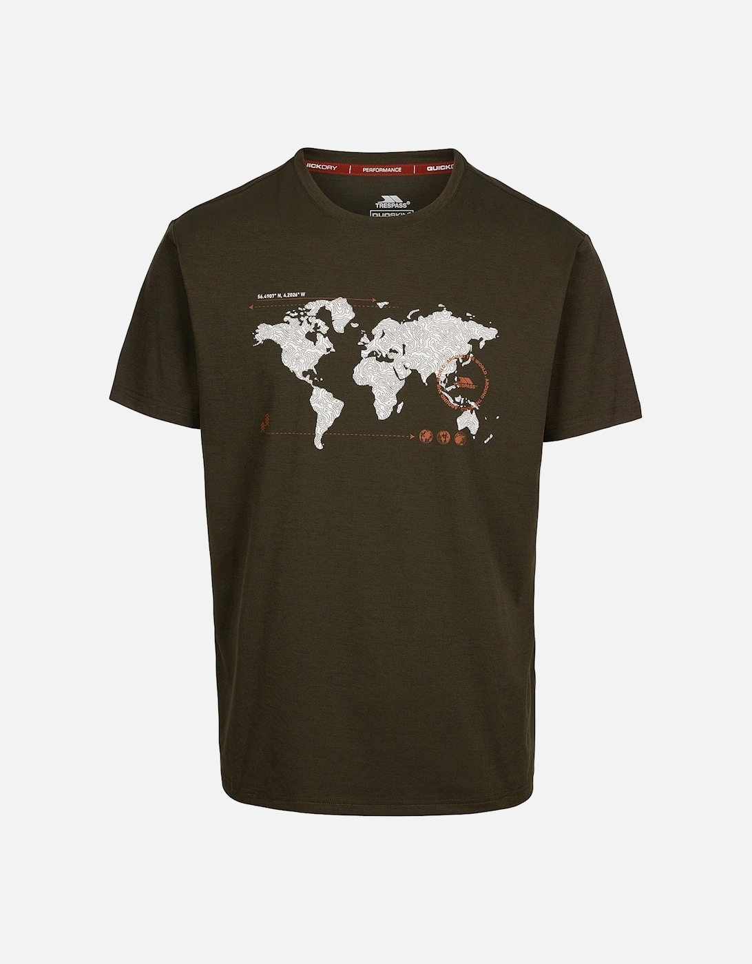 Mens Ohio Graphic Short Sleeve T-Shirt, 2 of 1
