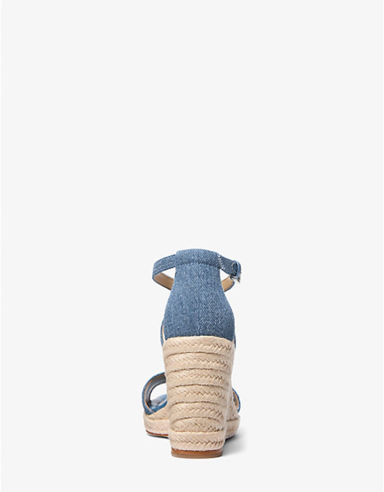 Mandy Denim Wedge Sandal