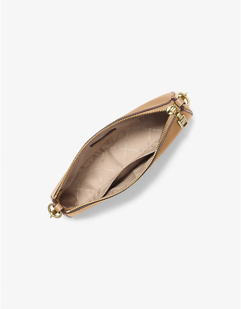 Empire Medium Leather Chain-Link Pochette