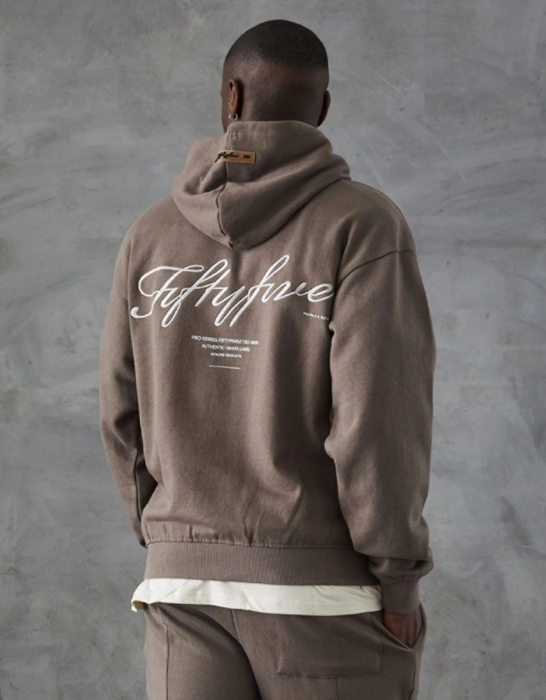 Versus Front Back Logo Hoodie