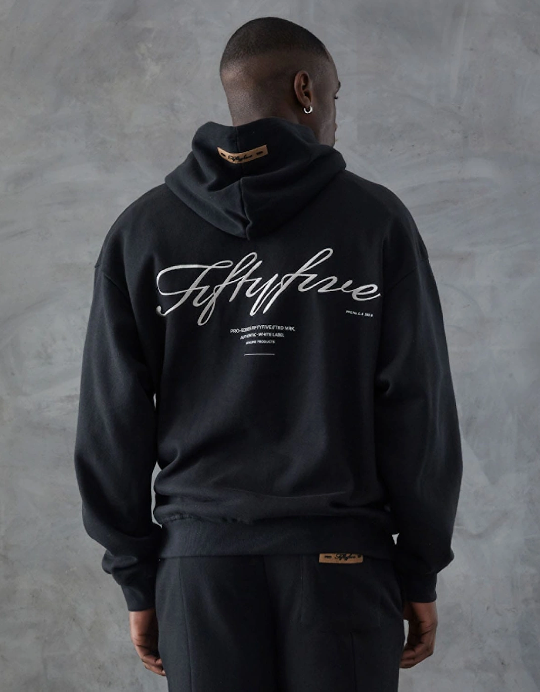 Versus Front Back Logo Hoodie