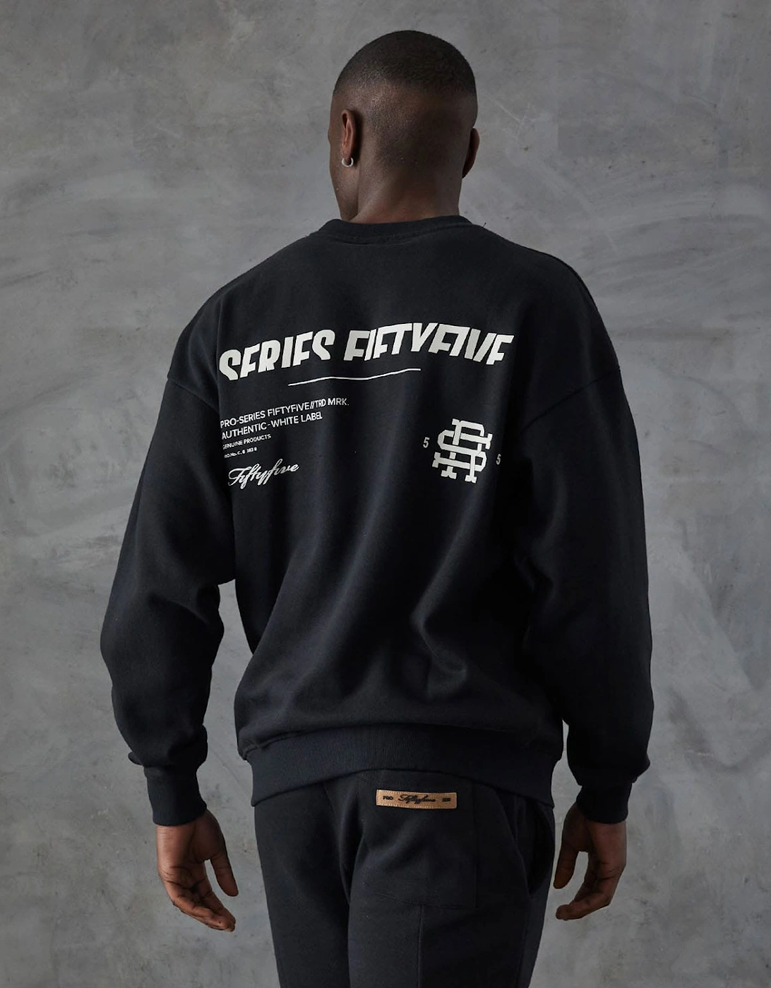 Labach Front Back Logo Crewneck Sweatshirt