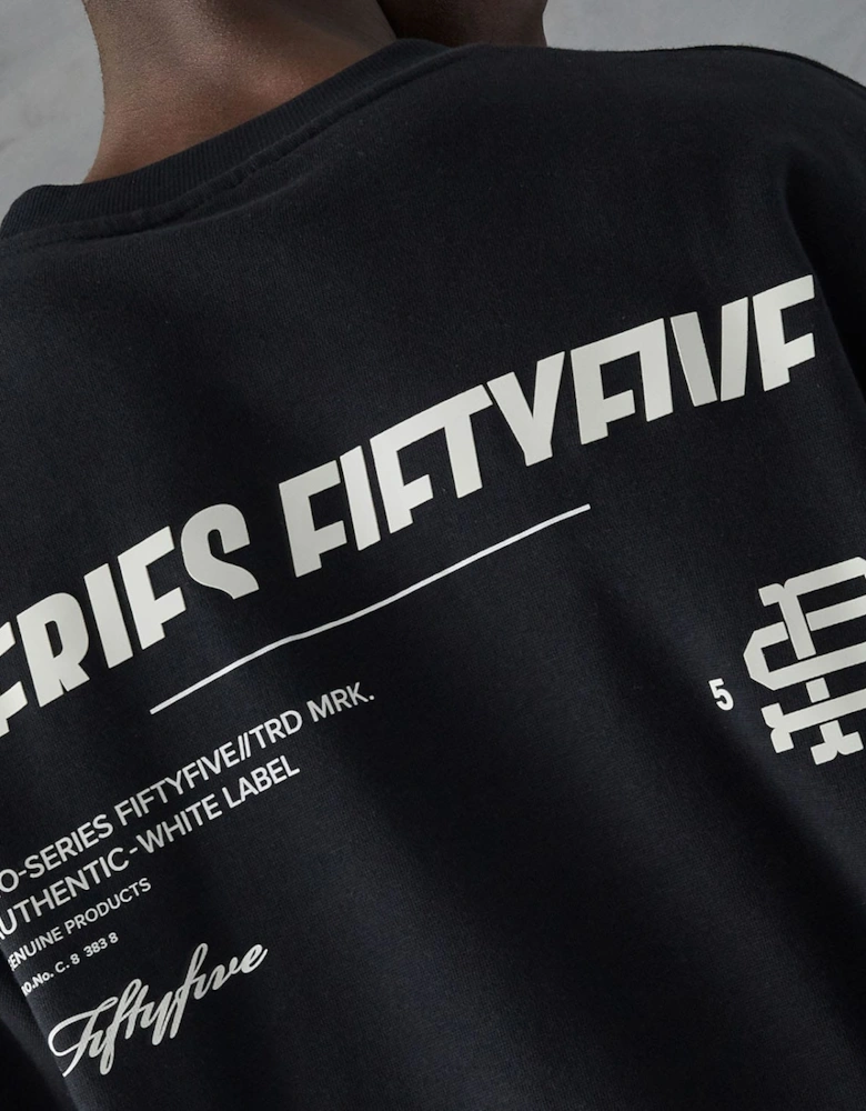 Labach Front Back Logo Crewneck Sweatshirt