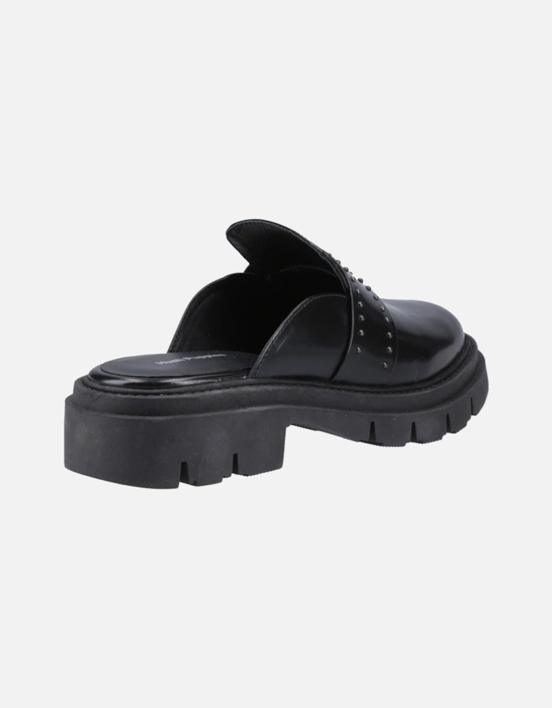 Nicole Studded Leather Women's Black Mules