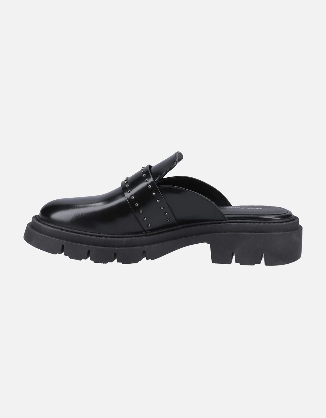 Nicole Studded Leather Women's Black Mules