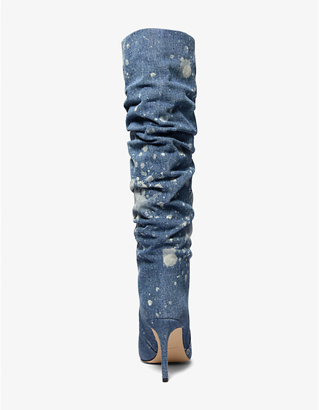 Dawn Splattered Denim Boot