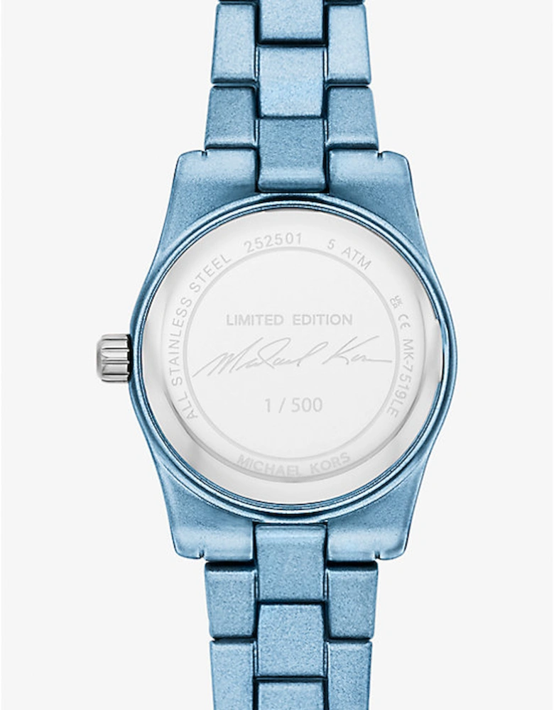 Limited-Edition Petite Lexington Blue-Tone Watch