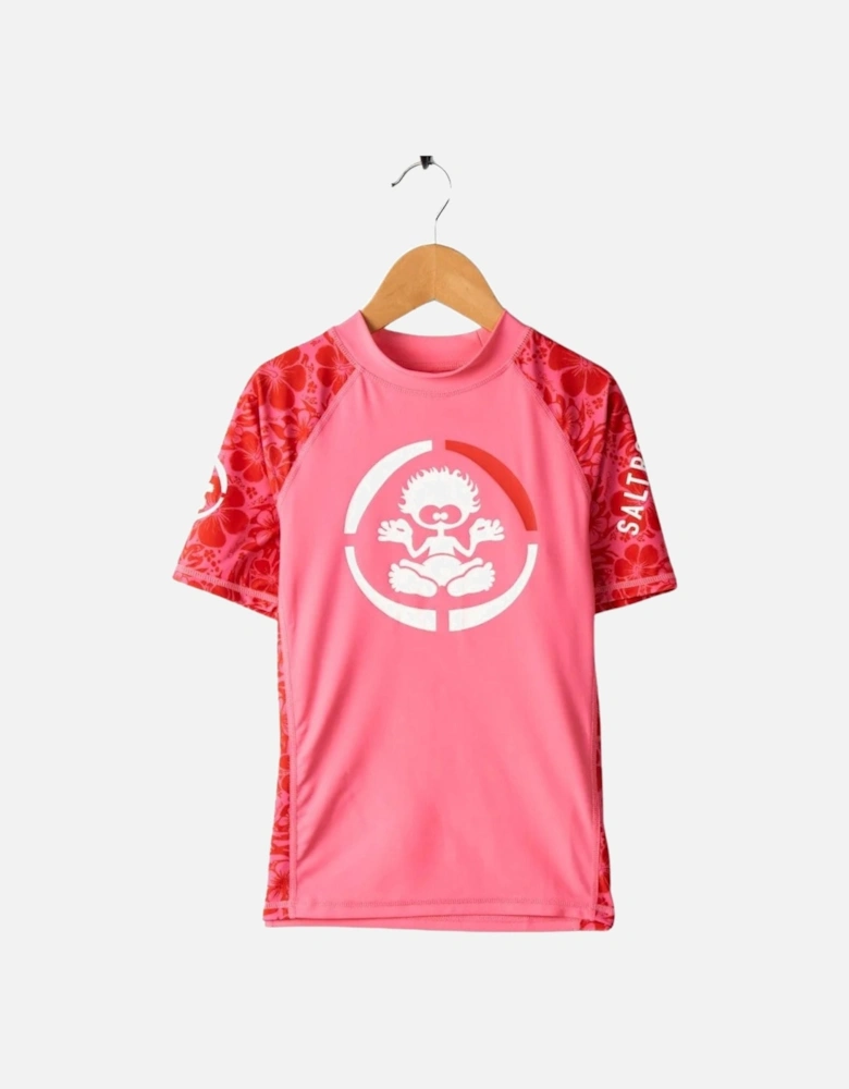 Kids Fader Short Sleeve Rash Vest