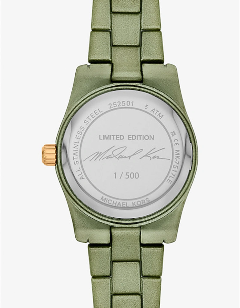 Limited-Edition Petite Lexington Green-Tone Watch