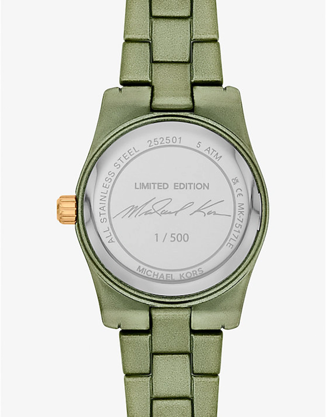 Limited-Edition Petite Lexington Green-Tone Watch