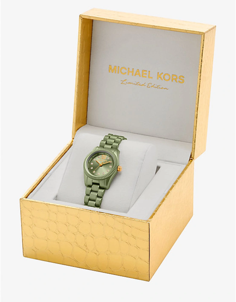 Limited-Edition Petite Lexington Green-Tone Watch