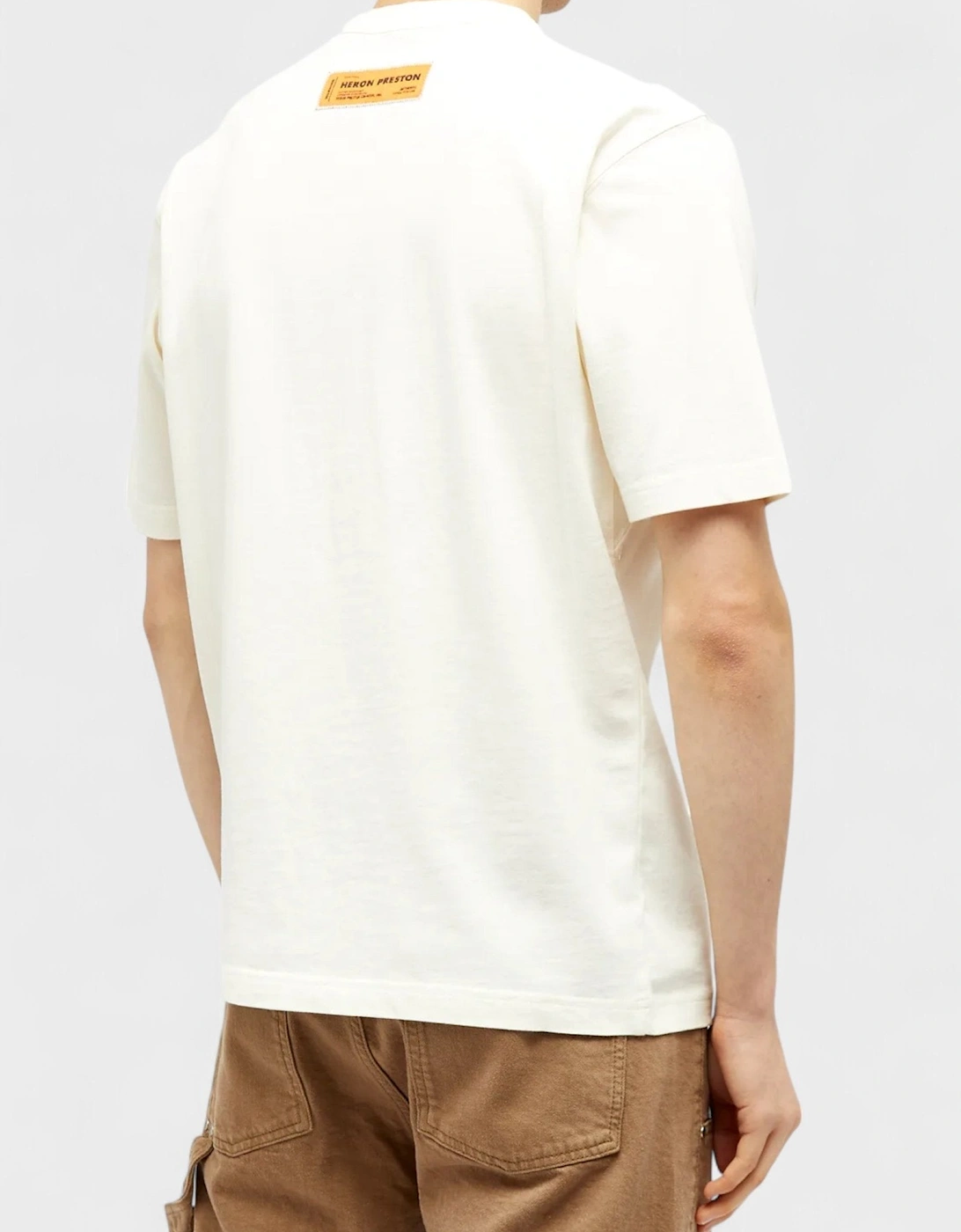 Censored Heron Short Sleeeve Tee White