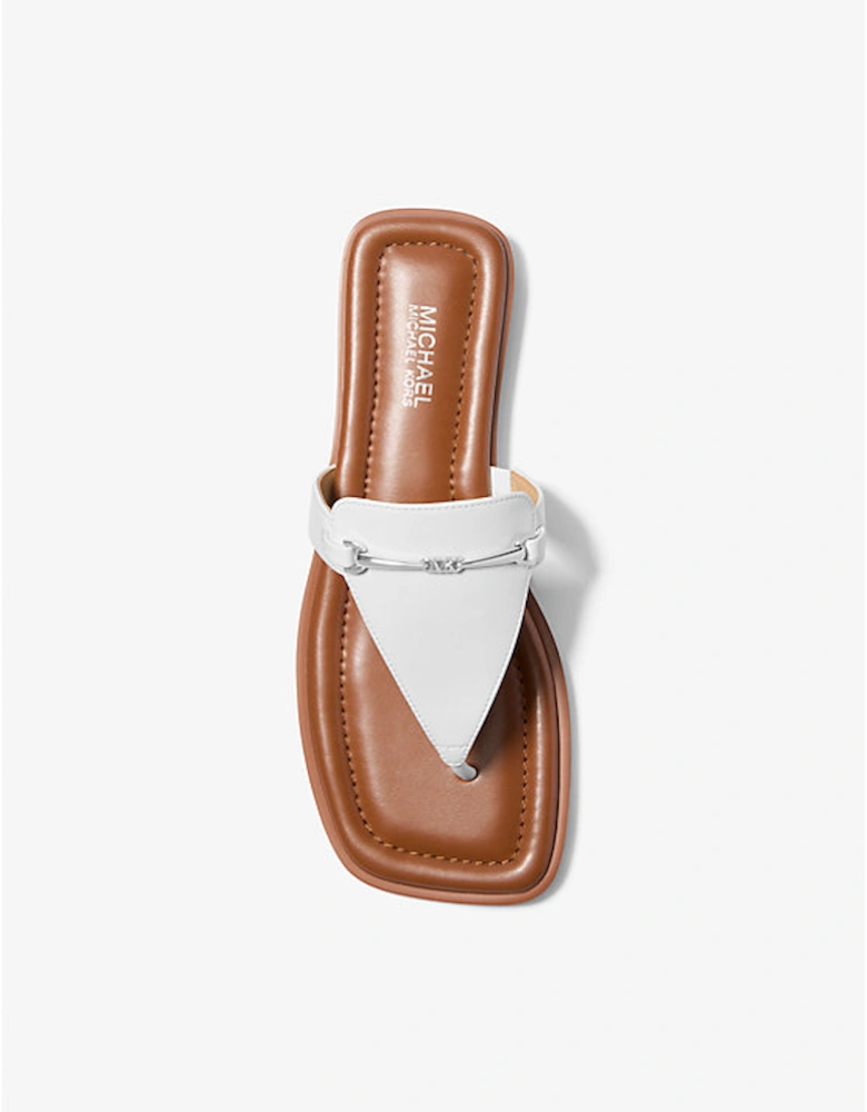 Lena Leather T-Strap Sandal
