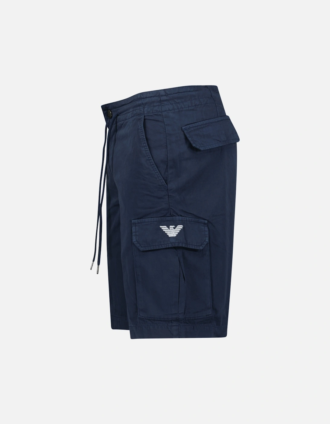 Logo Bermuda Shorts in Navy, 5 of 4