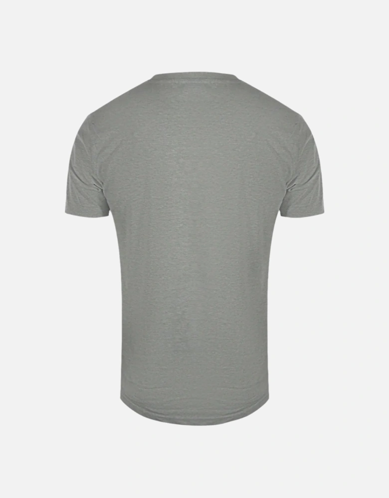 Cavalli Class Bold Tiger Graphic Grey Melange T-Shirt