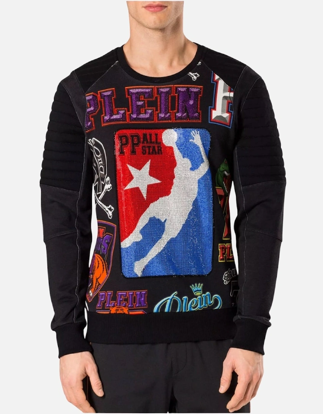 Line Black Sweatshirt, 4 of 3