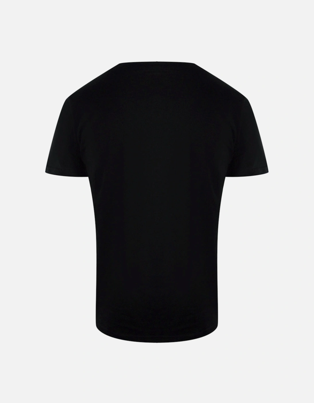 Cavalli Class Bold Tiger Graphic Black T-Shirt