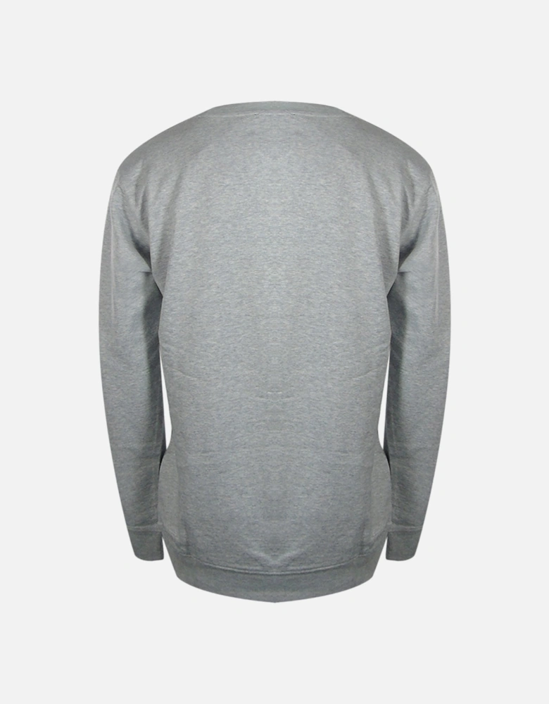 Cavalli Class Splintered Tiger Graphic Grey Sweatshirt
