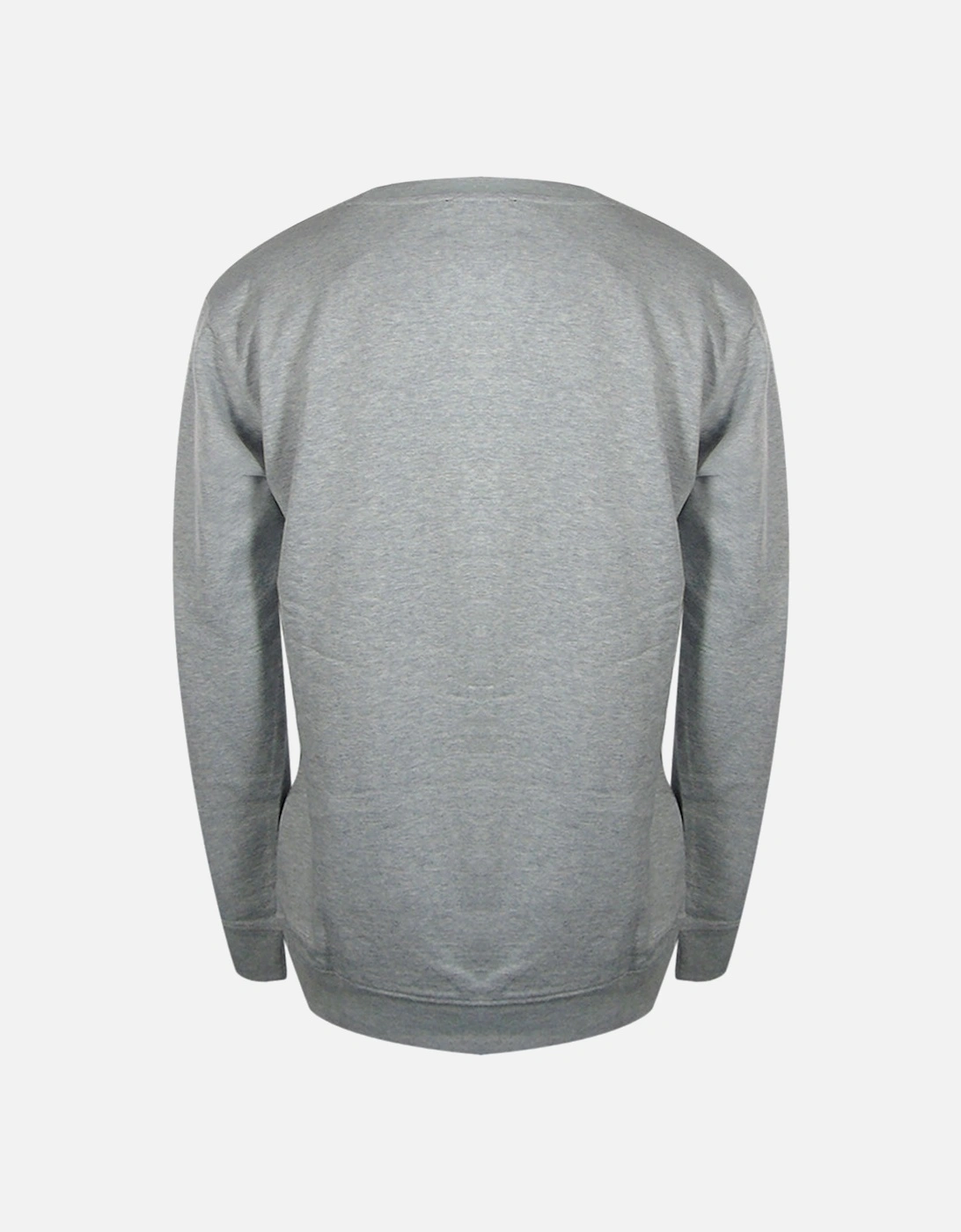 Cavalli Class Splintered Tiger Graphic Grey Sweatshirt