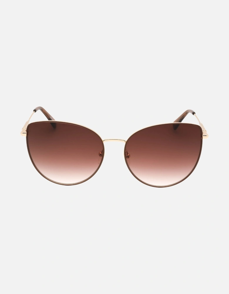 Brown Gradient Lensed Sunglasses
