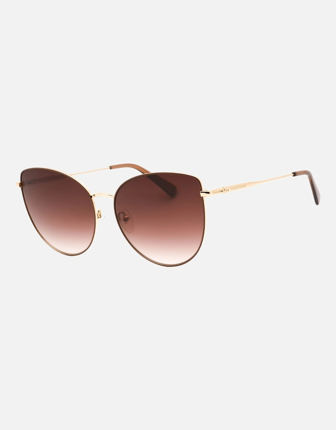 Brown Gradient Lensed Sunglasses