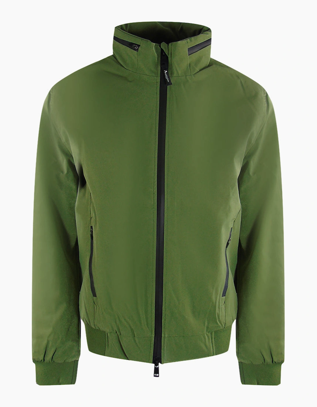 Aquascutum Men's Tan Active Urban Army Green Jacket - Size: 38/Regular