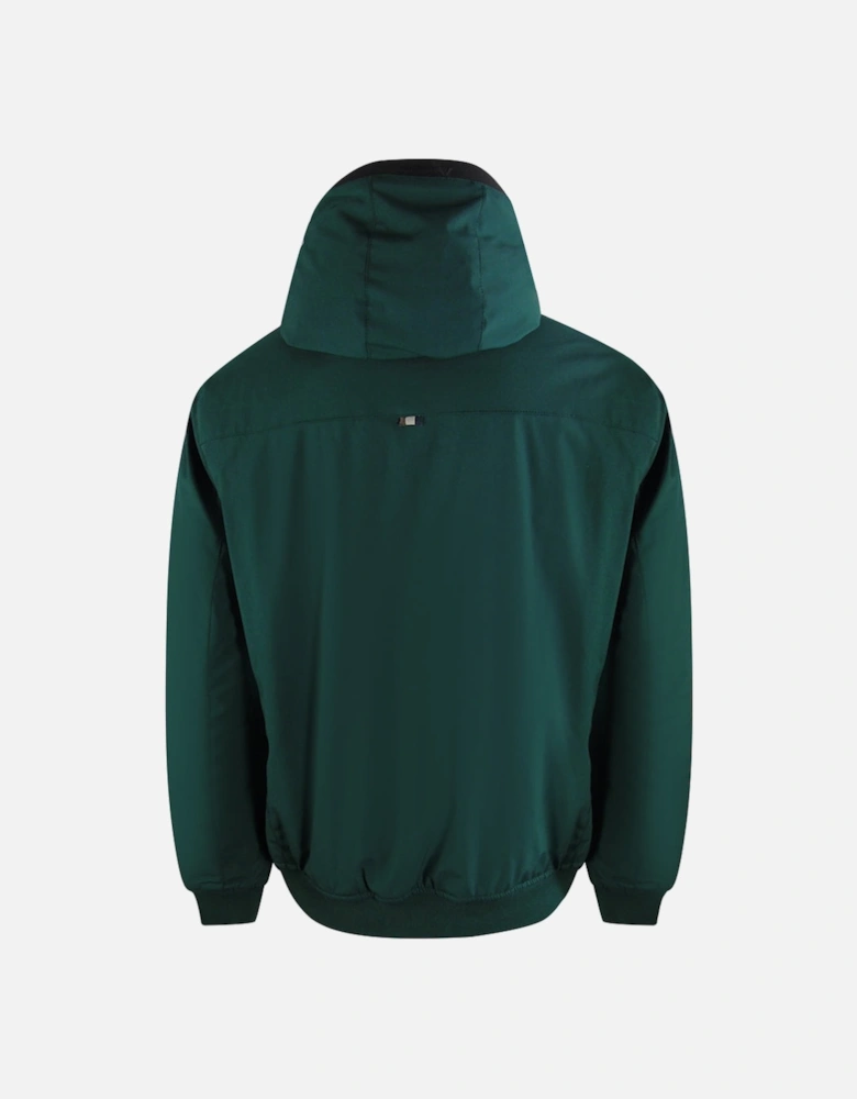 Active Hooded Hunter Green Jacket