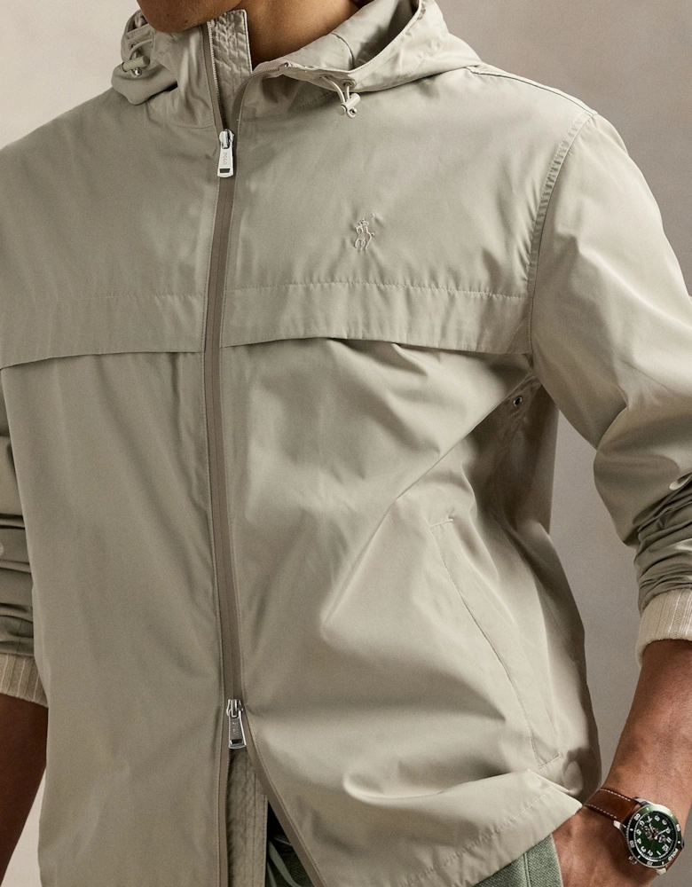 Ralph Lauren Lined Windbreaker  - Classic Stone
