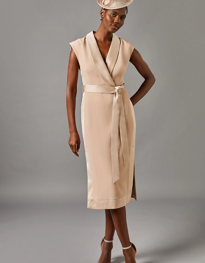 Tux Satin Dress