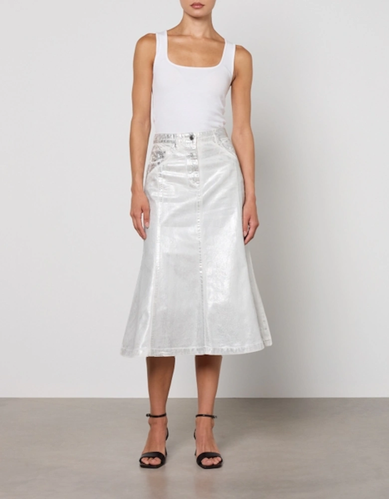 MAX&Co. Cabreo Cotton-Drill Skirt