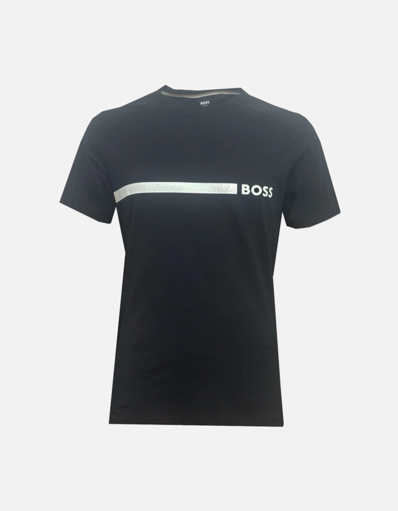 Men's Black Slim Fit T-shirt