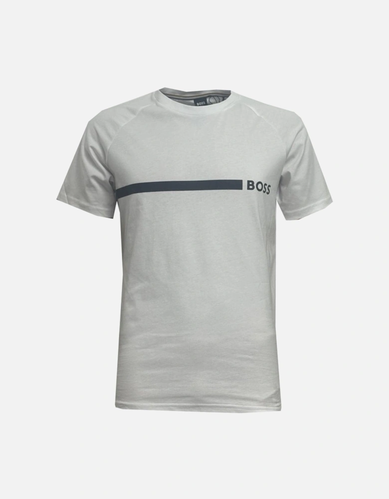 Men's White Slim Fit T-shirt