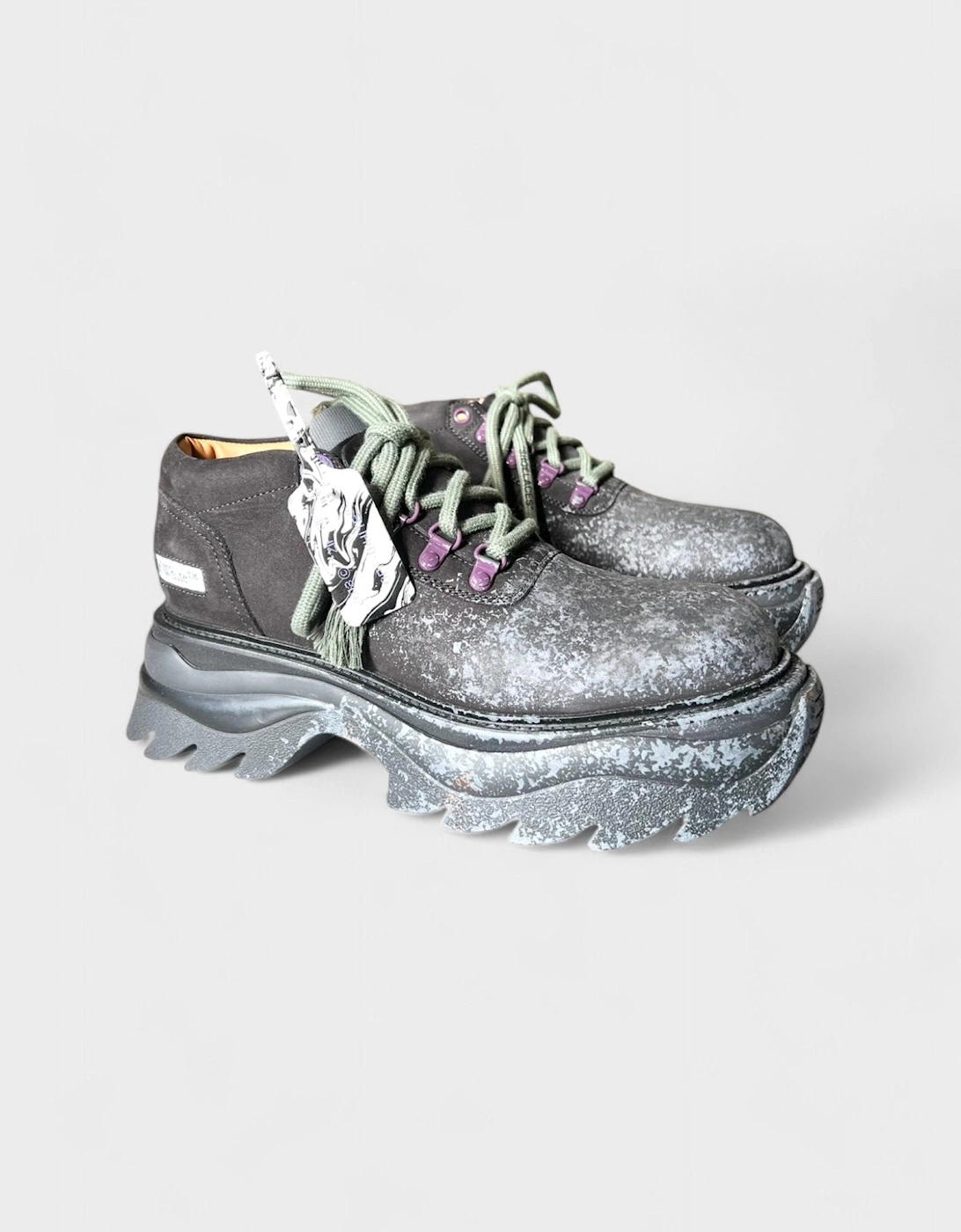 Sculpted Platform Chunky Sneakers Black, 8 of 7