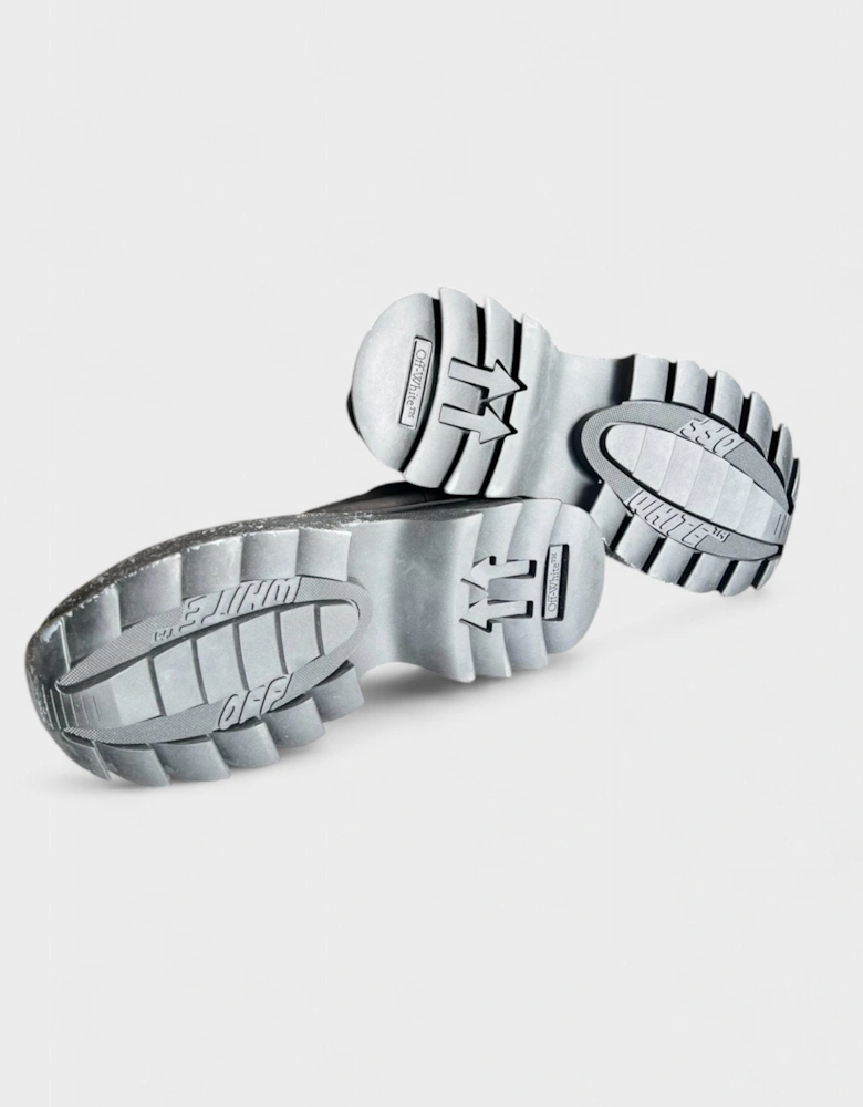 Sculpted Platform Chunky Sneakers Black