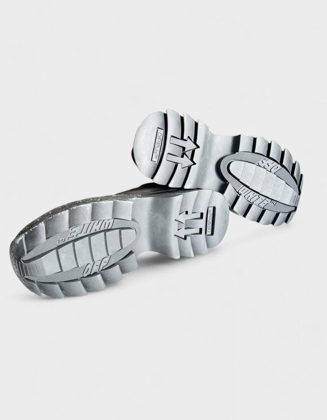 Sculpted Platform Chunky Sneakers Black
