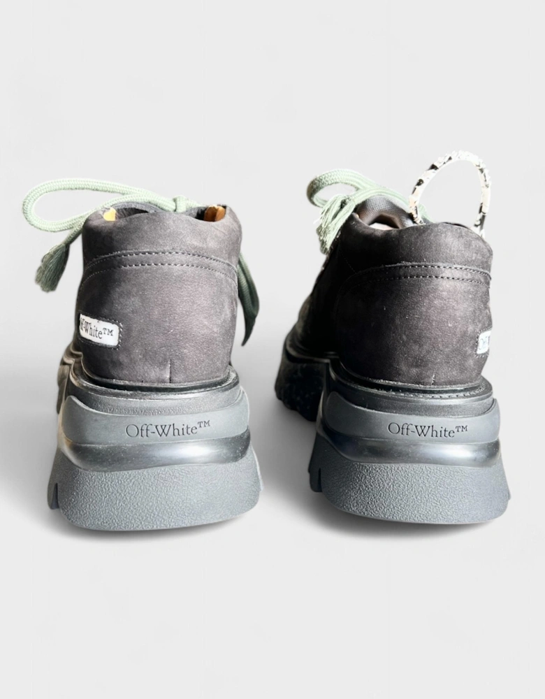 Sculpted Platform Chunky Sneakers Black