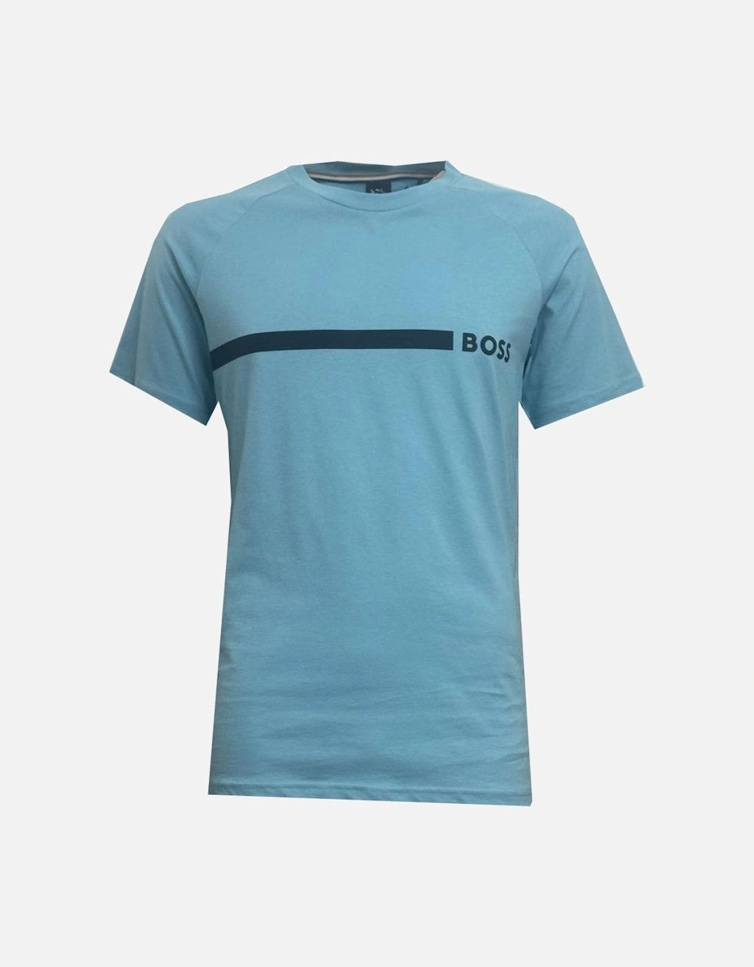 Men's Blue Slim Fit T-shirt, 3 of 2