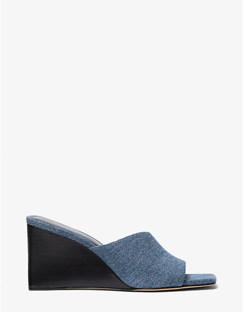 Merriam Denim Wedge Sandal