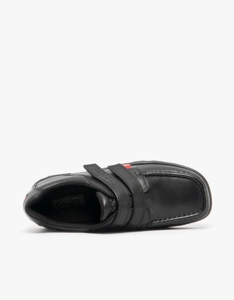 114244 FRAGMA STRAP Boys School Shoes Black