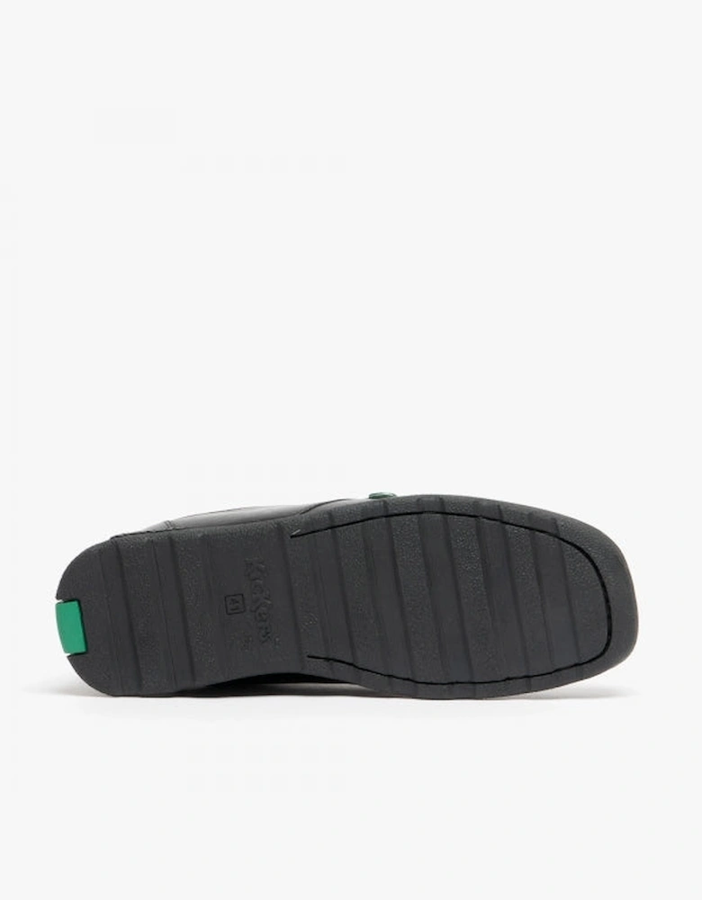 FRAGMA LACE TEEN Boys School Shoes Black