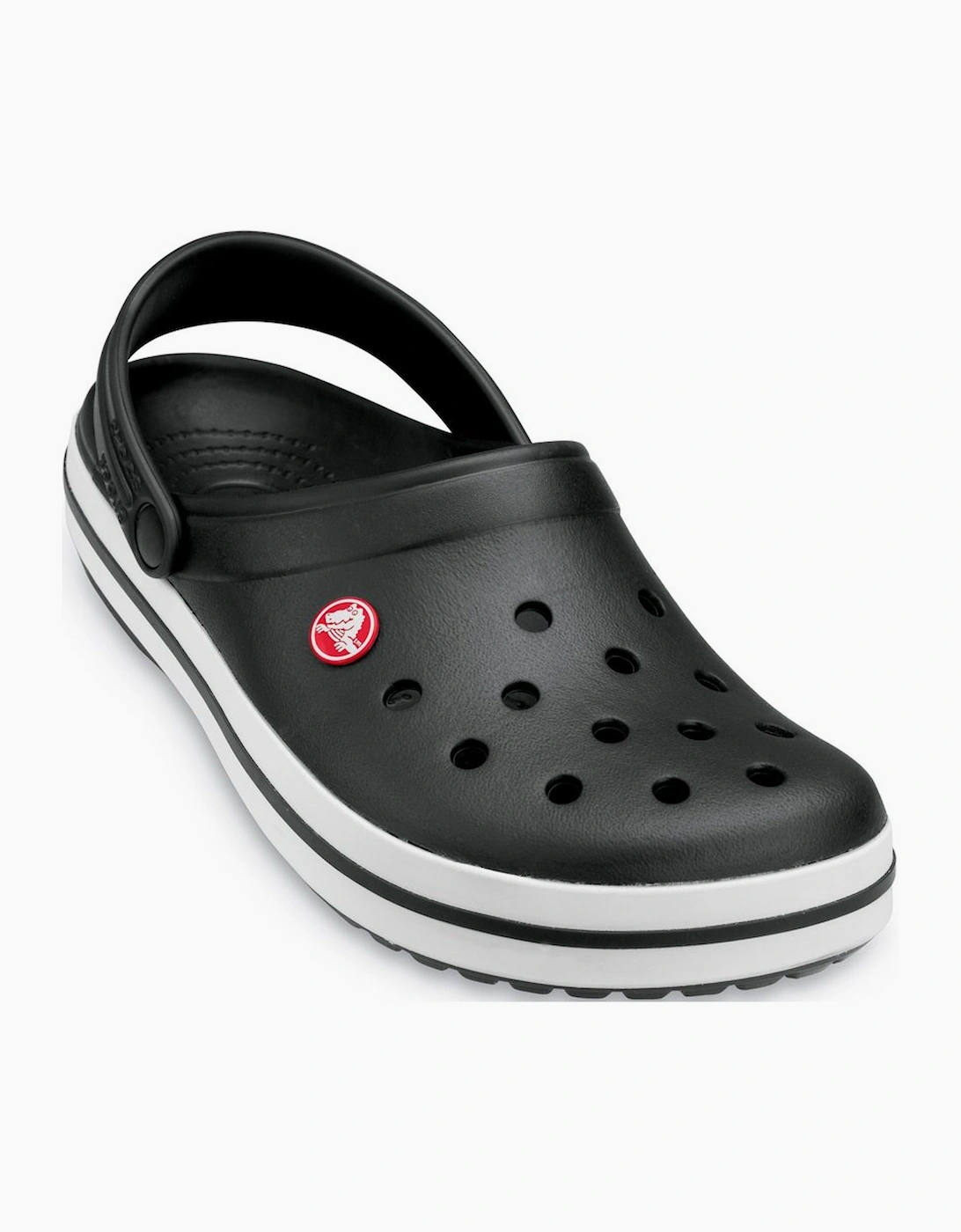 Crocs Men's Black Crocband Clogs - Size: 7