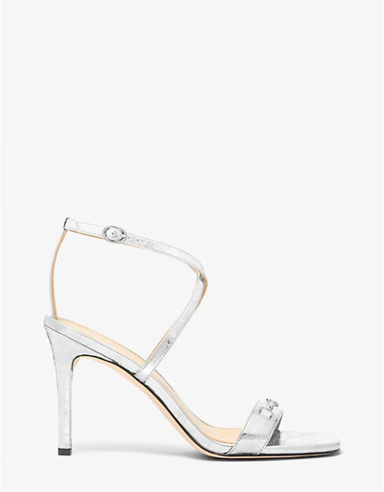 Lena Metallic Leather Sandal