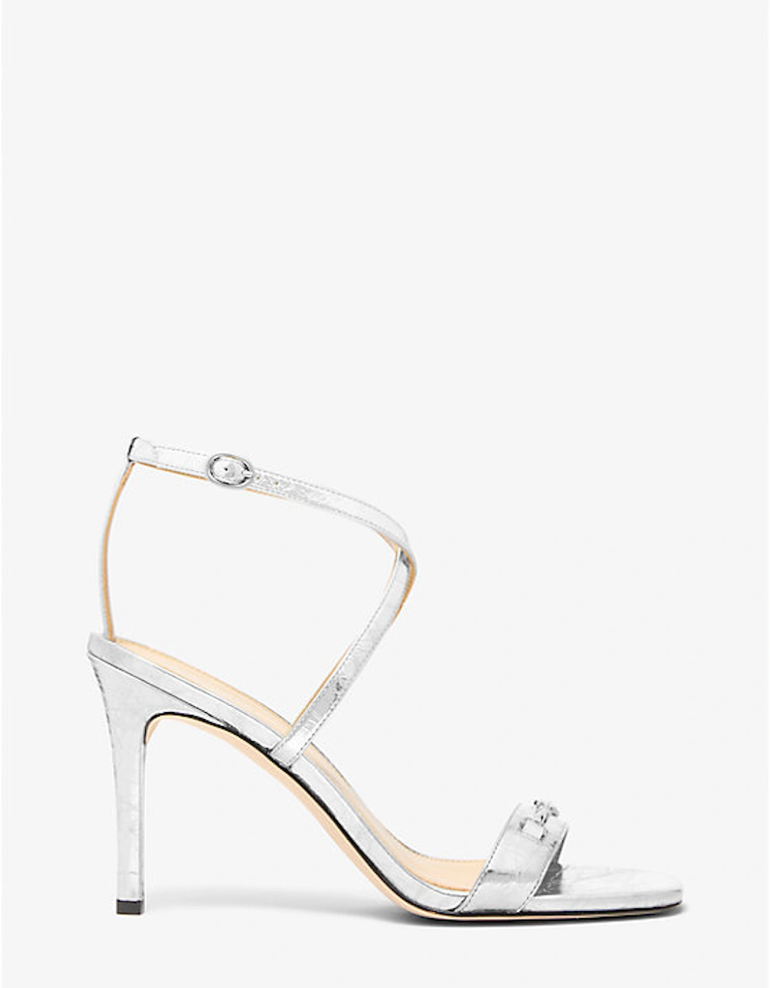 Lena Metallic Leather Sandal