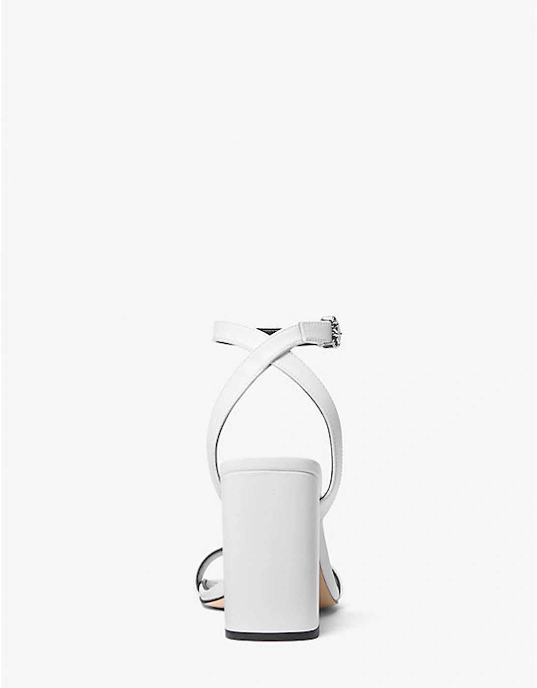 Merriam Leather Block Heel Sandal