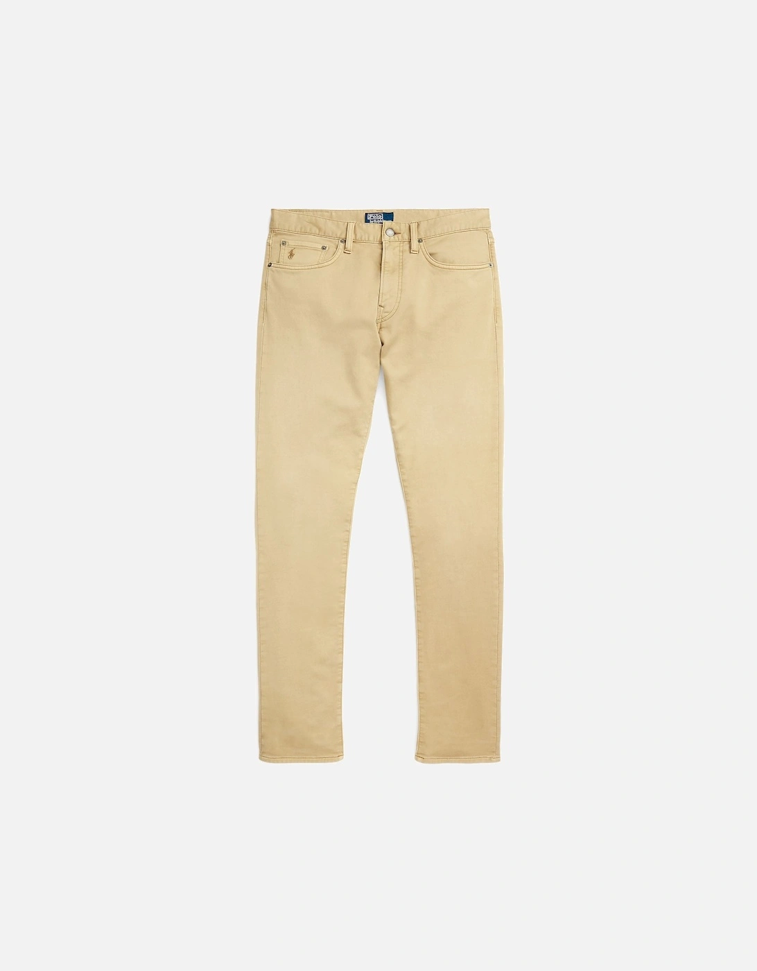 Ralph Lauren Sullivan Slim Fit Knit-Like Stretch Chino Trousers – Khaki Hill, 3 of 2