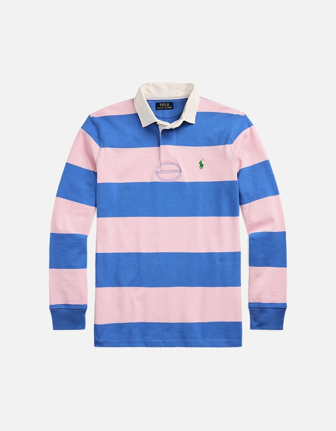 Ralph Lauren Rugby Shirt - Garden Pink/ New England, 3 of 2