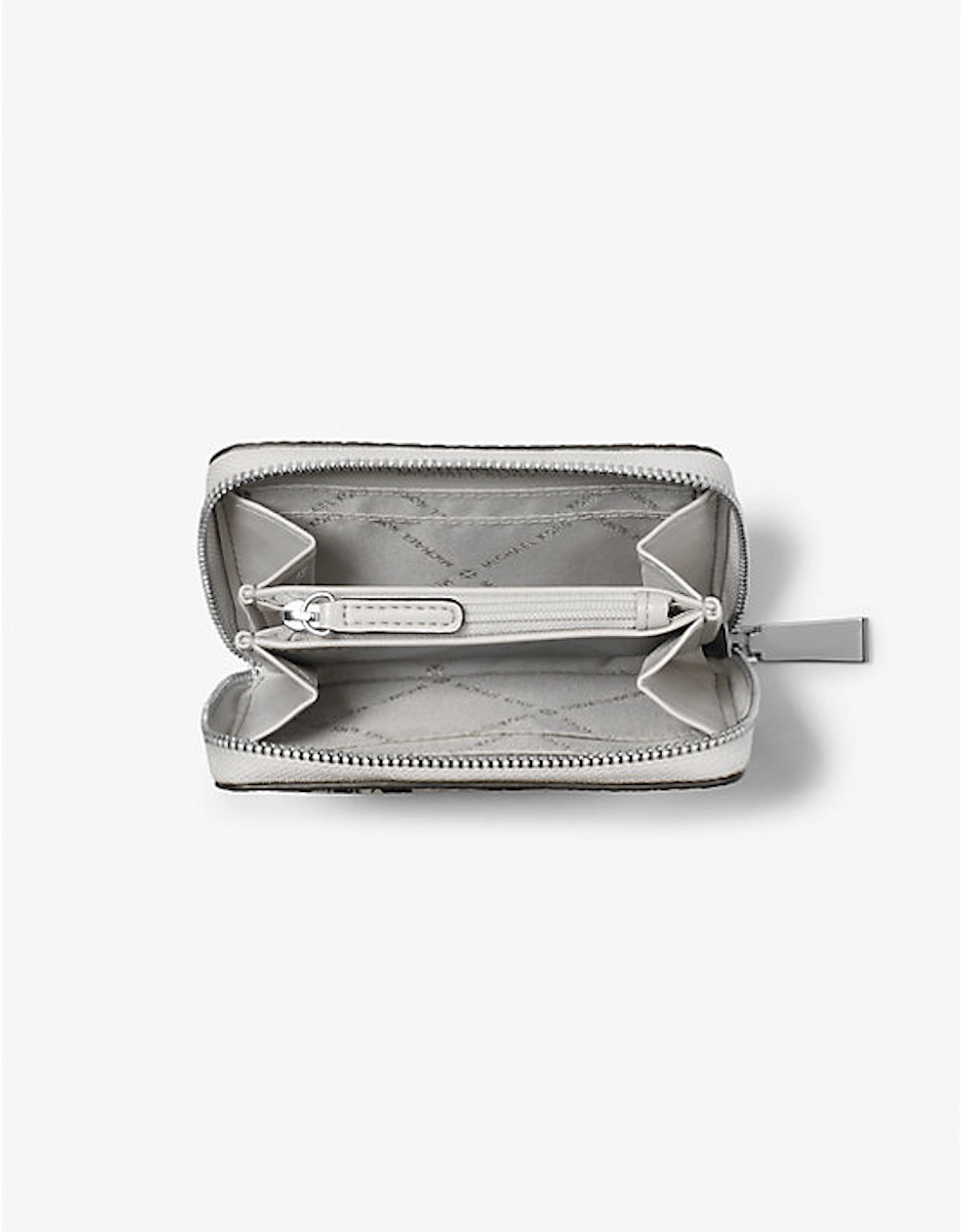 Jet Set Small Snake Embossed Leather Wallet